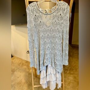 Tunic length tank dress & sweater - Super cute